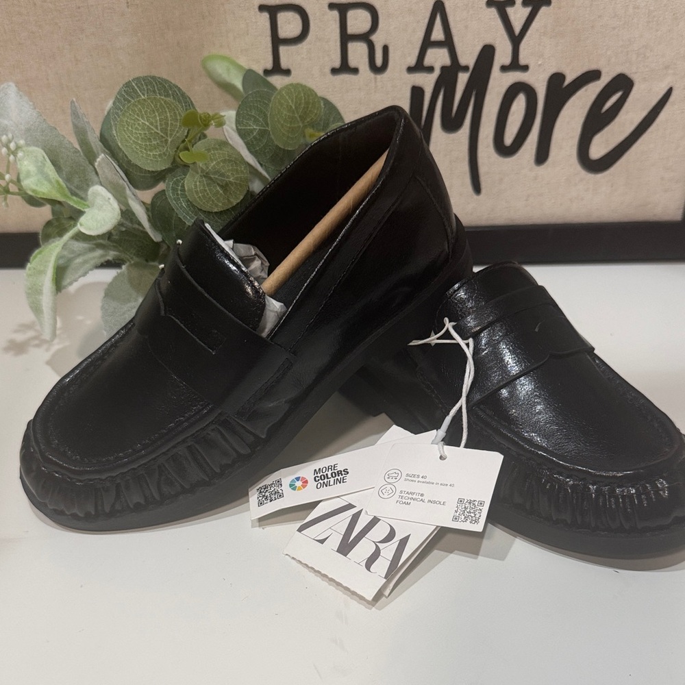 Zara Girls Penny Loafers